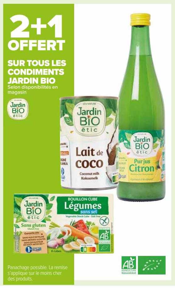 Les Condiments Jardin Bio