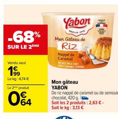 mon gâteau yabon