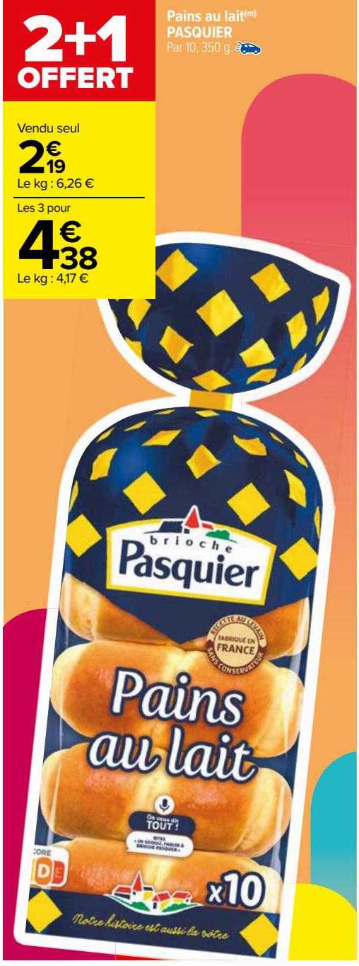 Pains Au Lait Pasquier