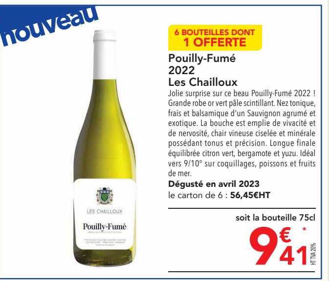 pouilly-fumé 2022 les chailloux