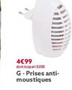 prises anti-moustiques