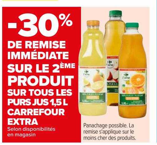 Purs Jus 1,5 L Carrefour Extra