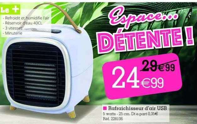 rafraîchisseur d'air usb