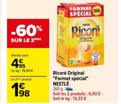 ricoré original "format spécial" nestlé