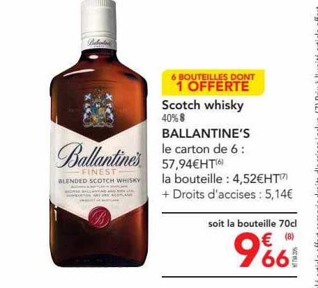 Scotch Whisky Ballantine's