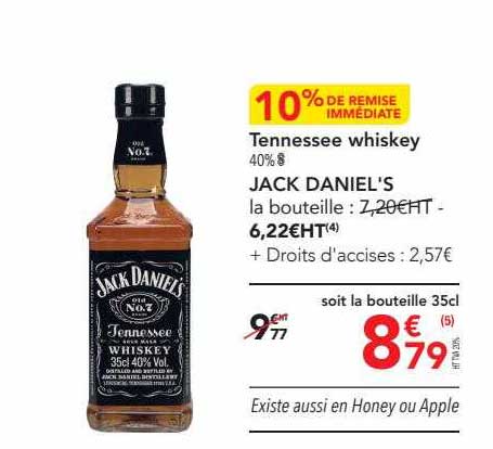 tennessee whiskey jack daniel's