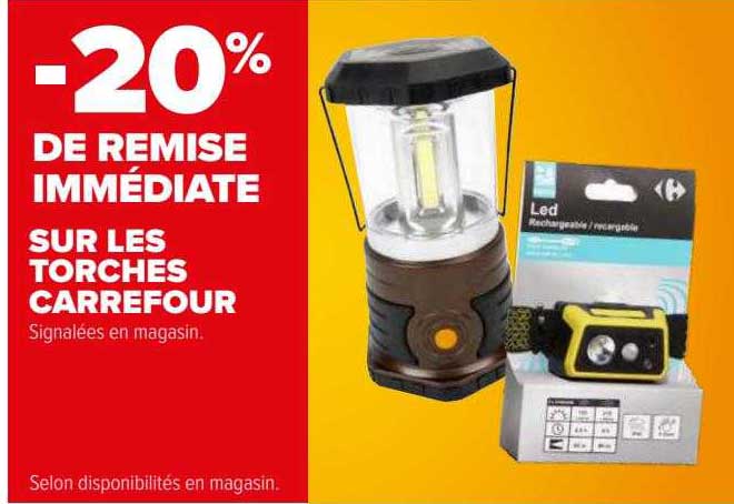 torches carrefour