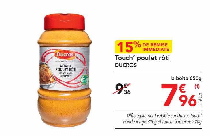 Touch' Poulet Rôti Ducros