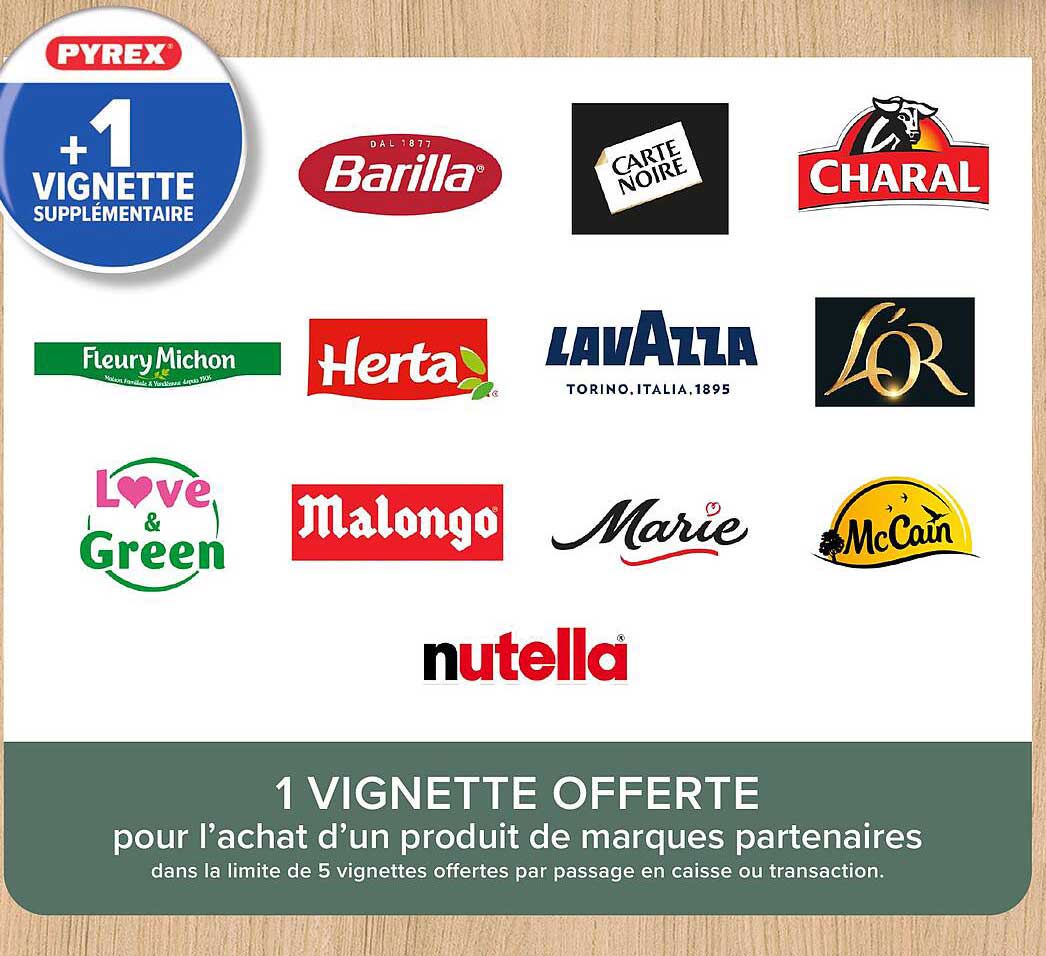 1 VIGNETTE OFFERTE