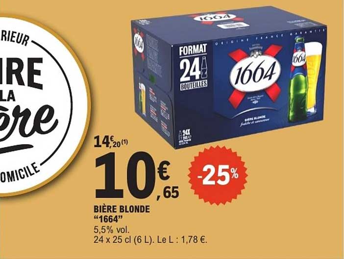 1664 Bière blonde