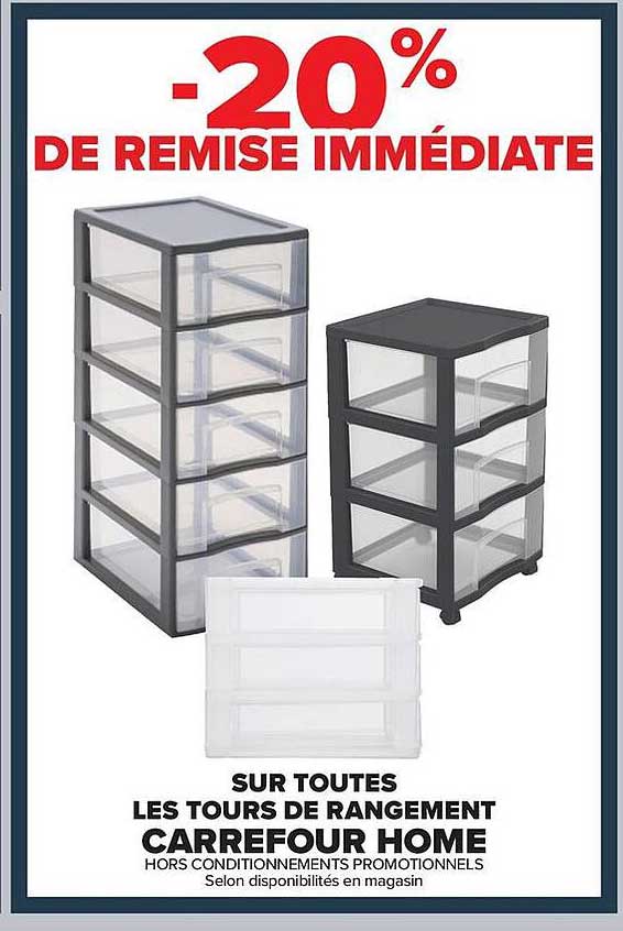 20% DE REMISE IMMÉDIATE
