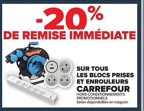 20% DE REMISE IMMÉDIATE