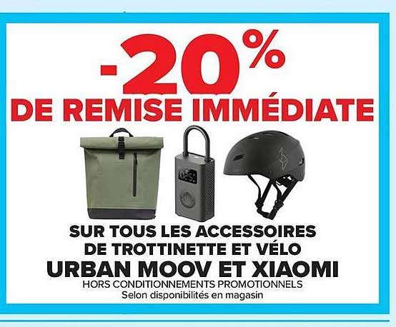 20% DE REMISE IMMÉDIATE