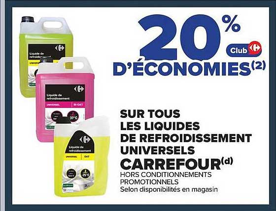 20% D'ÉCONOMIES