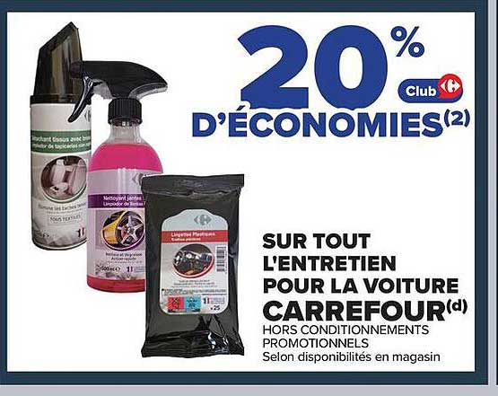 20% D'ECONOMIES