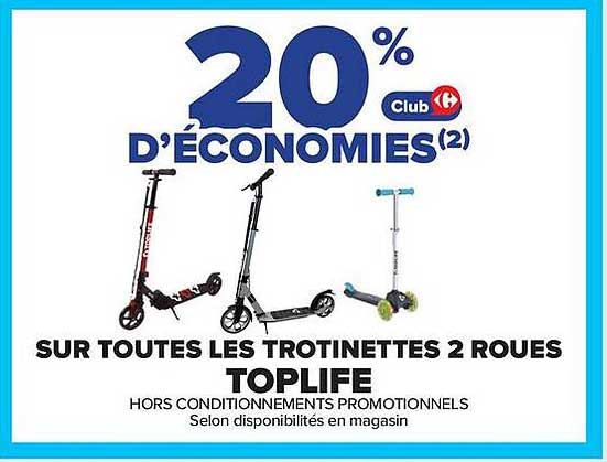 20% D'ÉCONOMIES