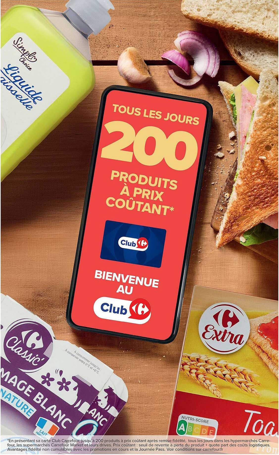 200 PRODUITS À PRIX COÛTANT