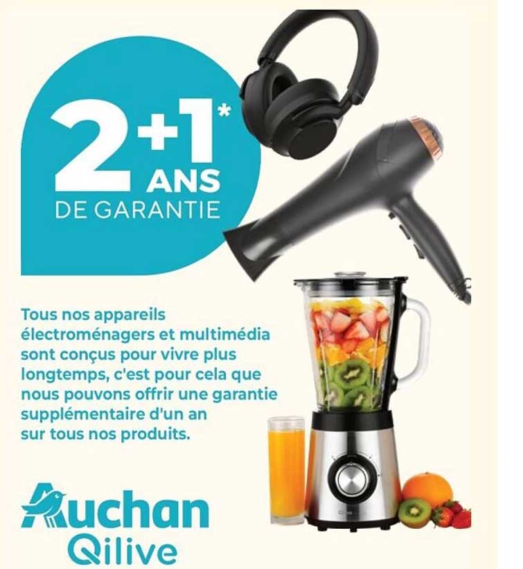 2+1 ANS DE GARANTIE