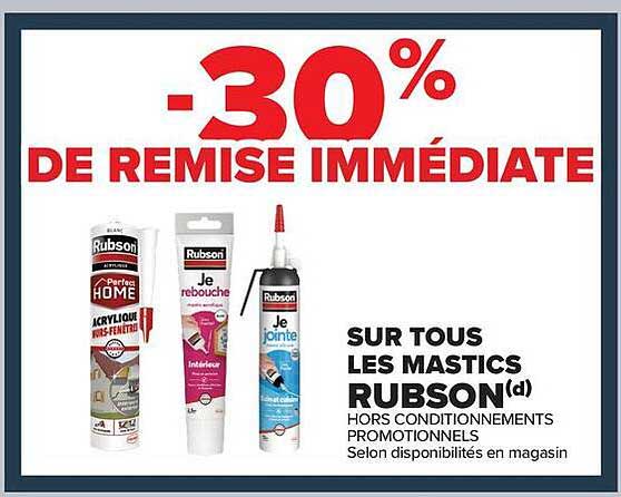 30% DE REMISE IMMÉDIATE