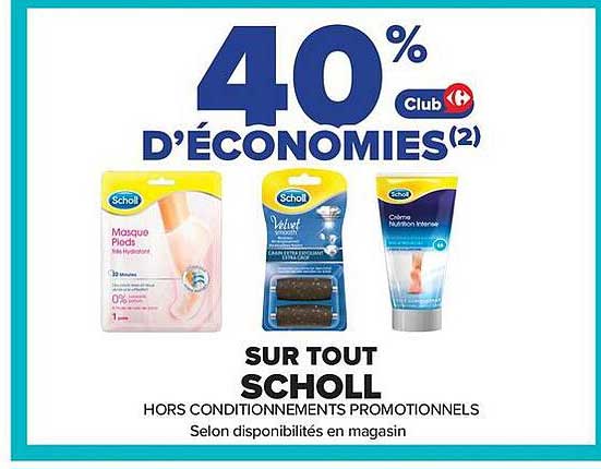 40% D'ÉCONOMIES