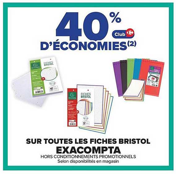 40% D’ÉCONOMIES