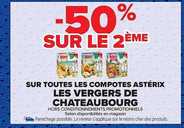 50% SUR LE 2ÈME
