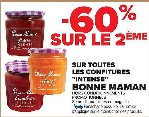 60% SUR LE 2ÈME