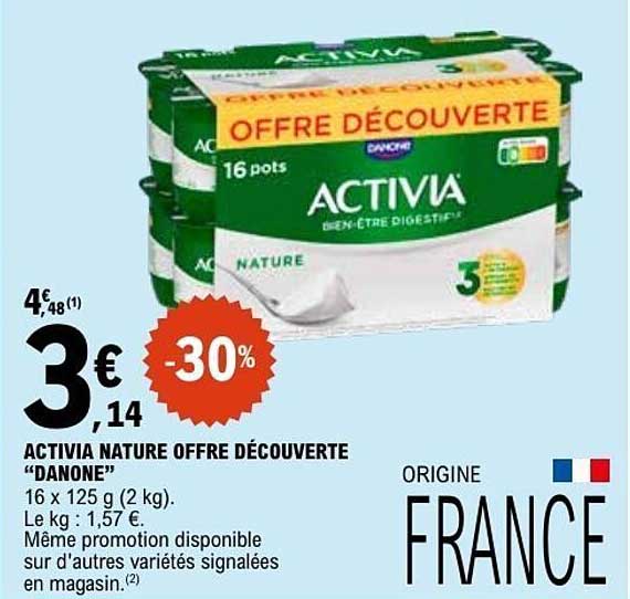 ACTIVIA NATURE OFFRE DÉCOUVERTE