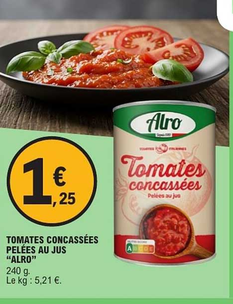 Alro Tomates concassées