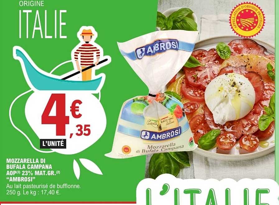 Ambrosi Mozzarella di Bufala Campana