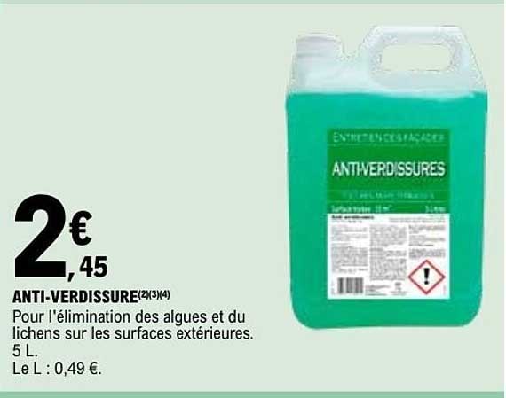 ANTI-VERDISSURE