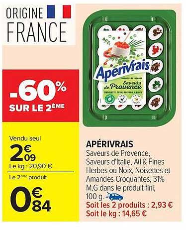 Apérivrais Savoures de Provence
