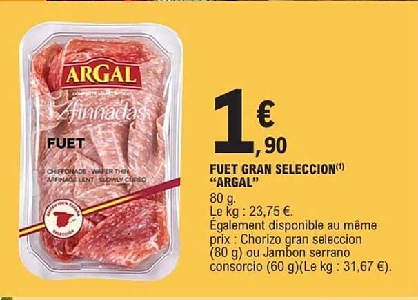 ARGAL Fuet GRAN SELECCION