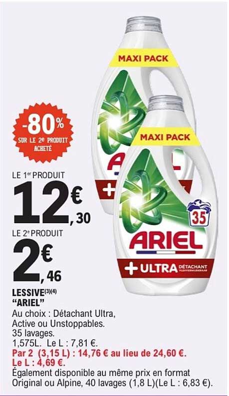 ARIEL ULTRA DÉTACHANT