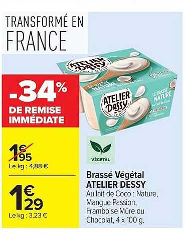 ATELIER DESSY Brassé Végétal