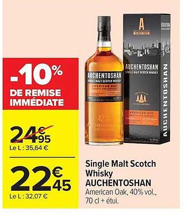 AUCHENTOSHAN Single Malt Scotch Whisky