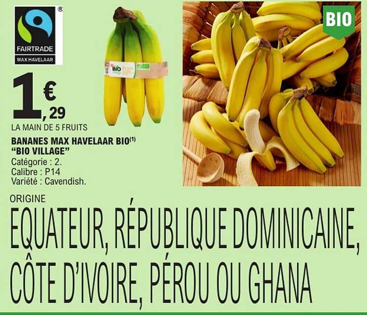 BANANES MAX HAVELAAR BIO