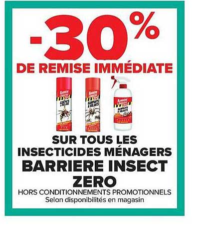 BARRIERE INSECT ZERO