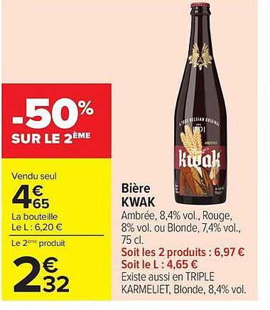 Bière KWAK