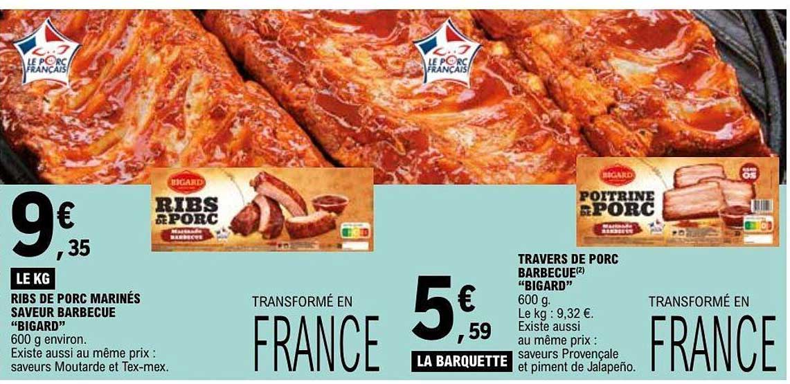 BIGARD RIBS DE PORC