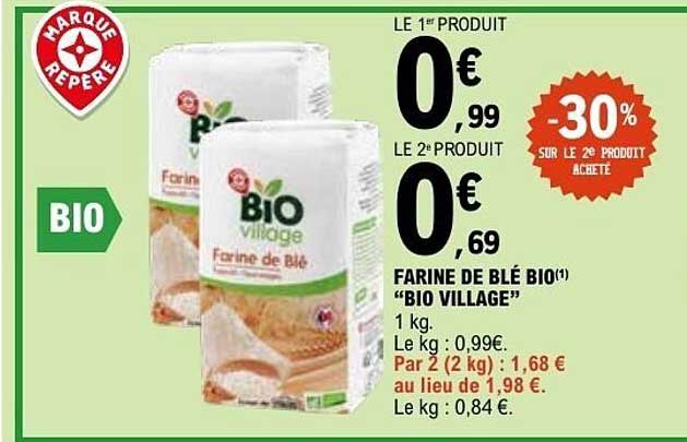 Bio Village Farine de Blé BIO