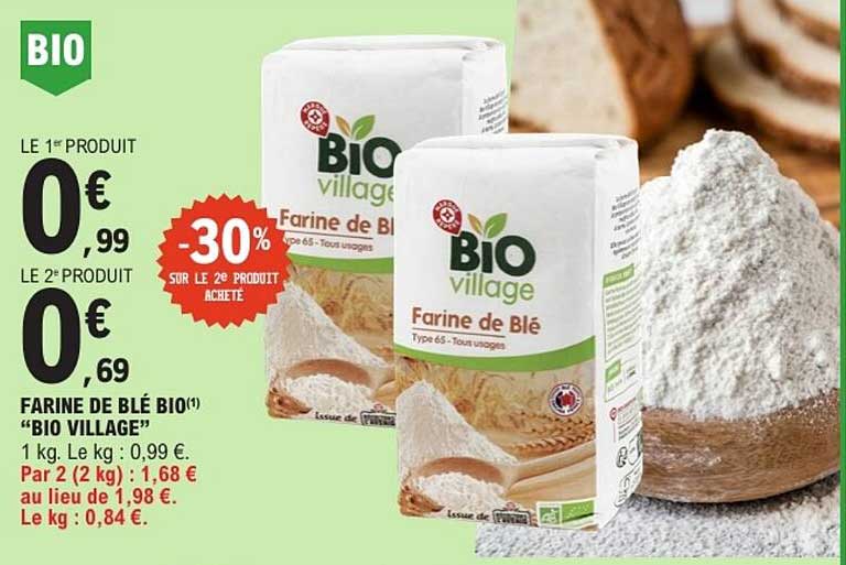 BIO village Farine de Blé