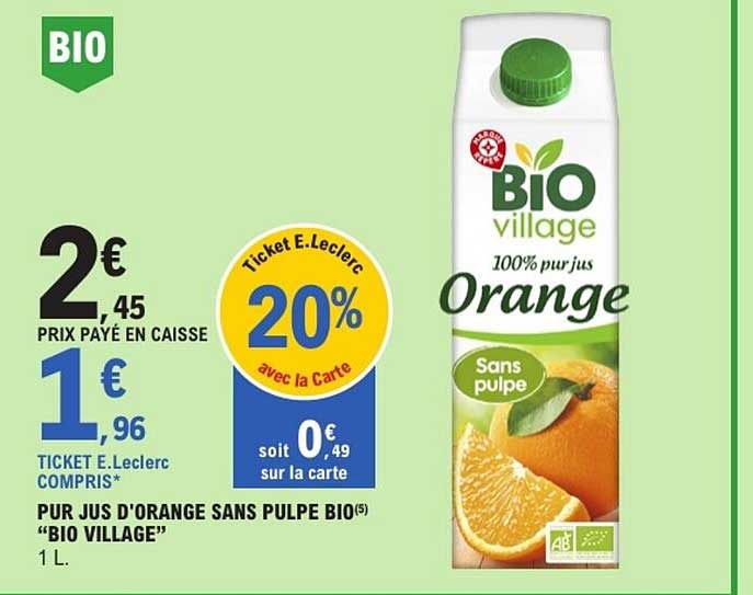 BIO VILLAGE Orange