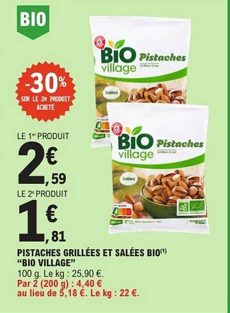 BIO village Pistaches