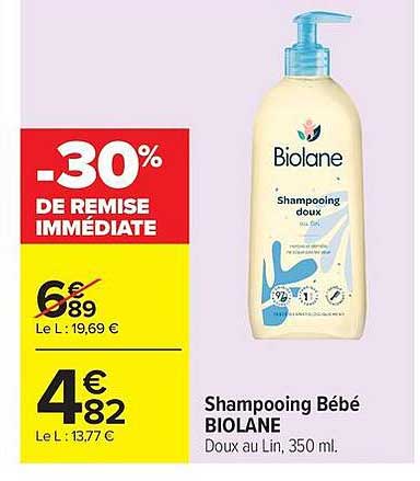 Biolane Shampoing Bébé