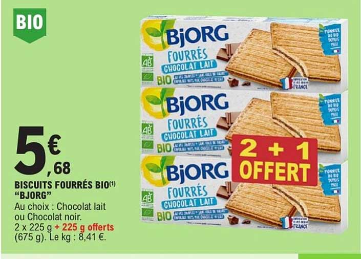 BJORG FOURRÉS CHOCOLAT LAIT