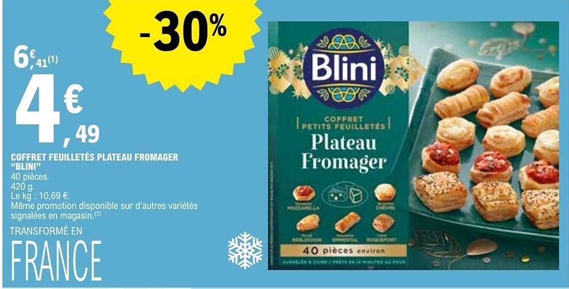 Blini Plateau Fromager