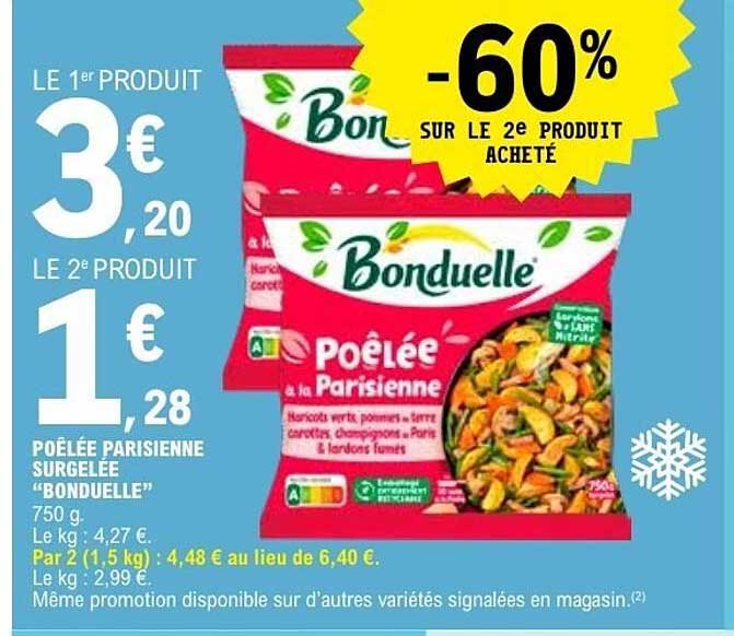 Bonduelle Poêlée à la Parisienne