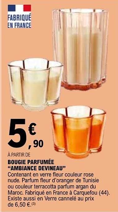 BOUGIE PARFUMÉE “AMBIANCE DEVINEAU”