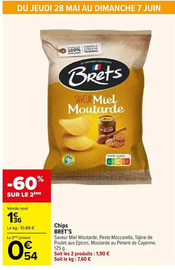 Brets Miel Moutarde